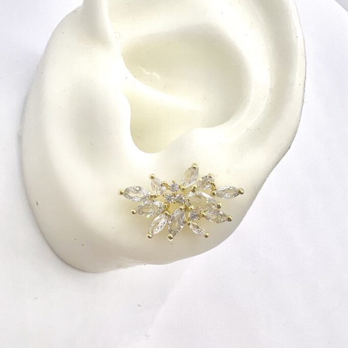 עגיליפ בציפוי זהב, סט עגילים