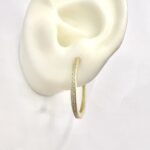 עגילי חישוק, עגילי חישוק בציפוי זהב