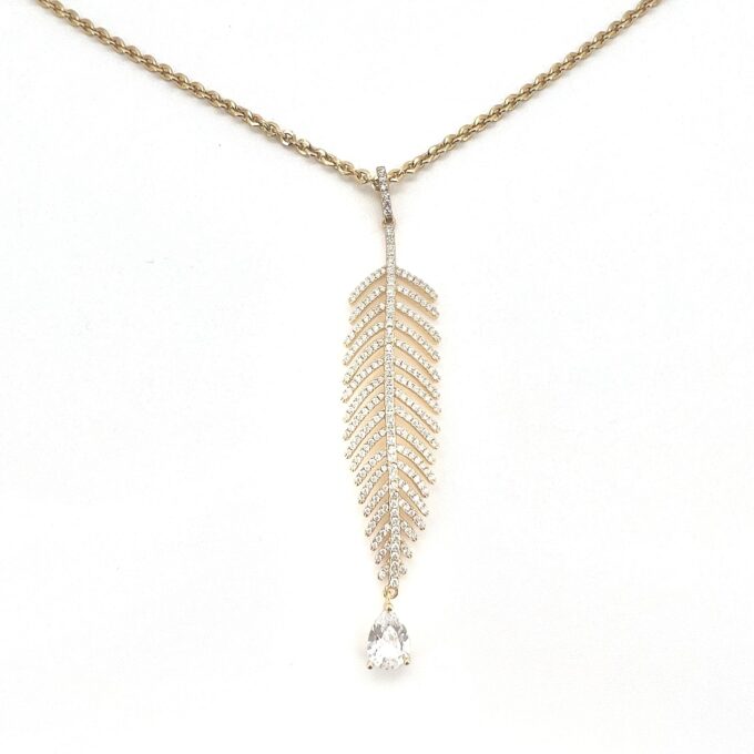 שרשרת נוצה, שרשרת לאישה, תכשיטים לנשים